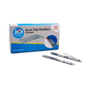 ACCOCLIPS METALICO 50UN JM