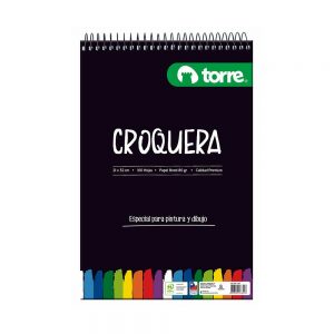 CROQUERA TORRE OFICIO 100 HOJAS