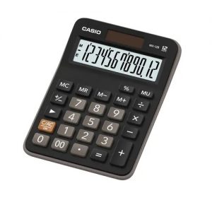 CALCULADORA DE ESCRITORIO 12 DIG. CASIO MX-12 B-BK