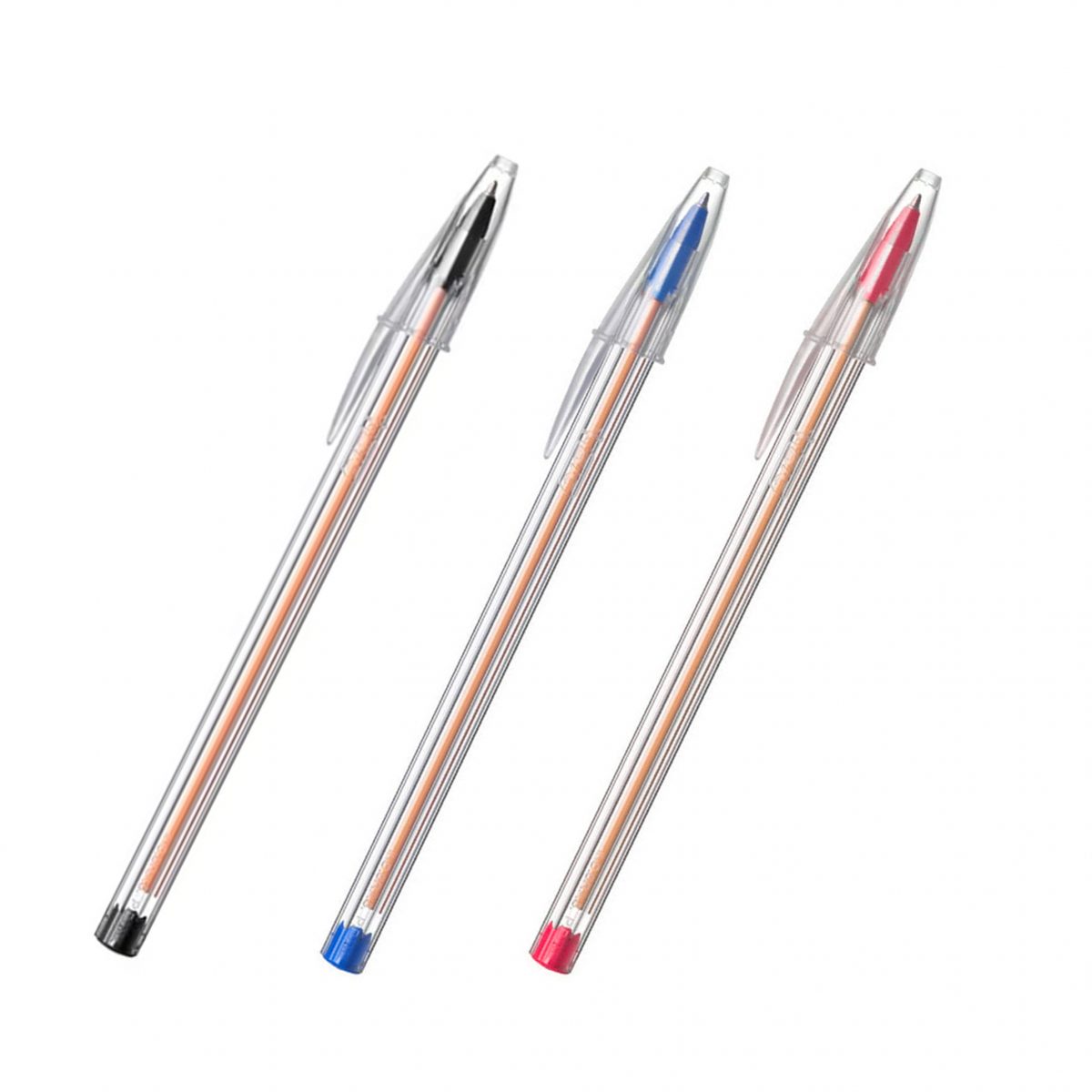 Lapiz Pasta Bic Cristal Punta Fina 12un Arte Sano Libreria