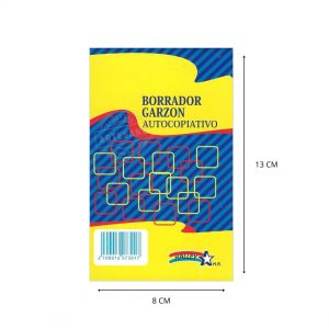 BORRADOR GARZON AUTOCOPIATIVO HALLEY