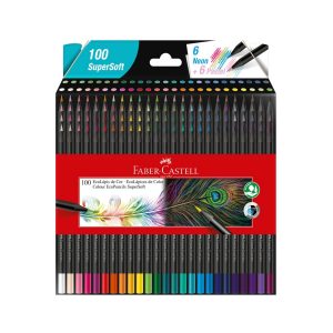 LAPICES 100 COLORES SUPERSOTF FABER CASTELL