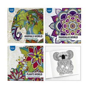 MANDALA LIBRO PARA COLOREAR WORLD POINTER