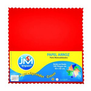 PAPEL DE ARROZ JM ROJO