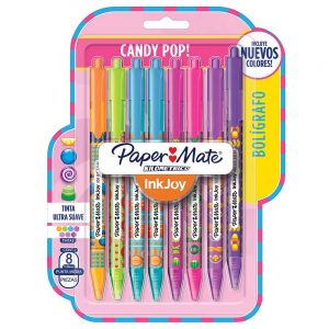 BOLIGRAFO 8 COL CANDY POP PAPER MATE