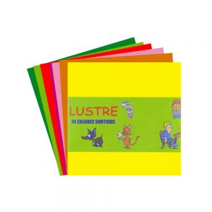 PAPEL LUSTRE 10×10 CM 24HJ HALLEY