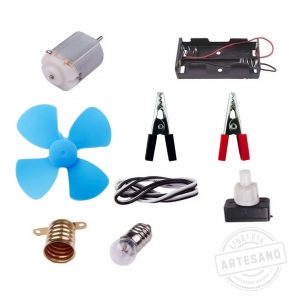 SET ESCOLAR CIRCUITO ELECTRICO 9 PIEZAS YTS