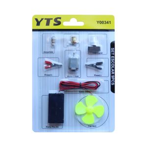 SET ESCOLAR CIRCUITO ELECTRICO 9 PIEZAS YTS