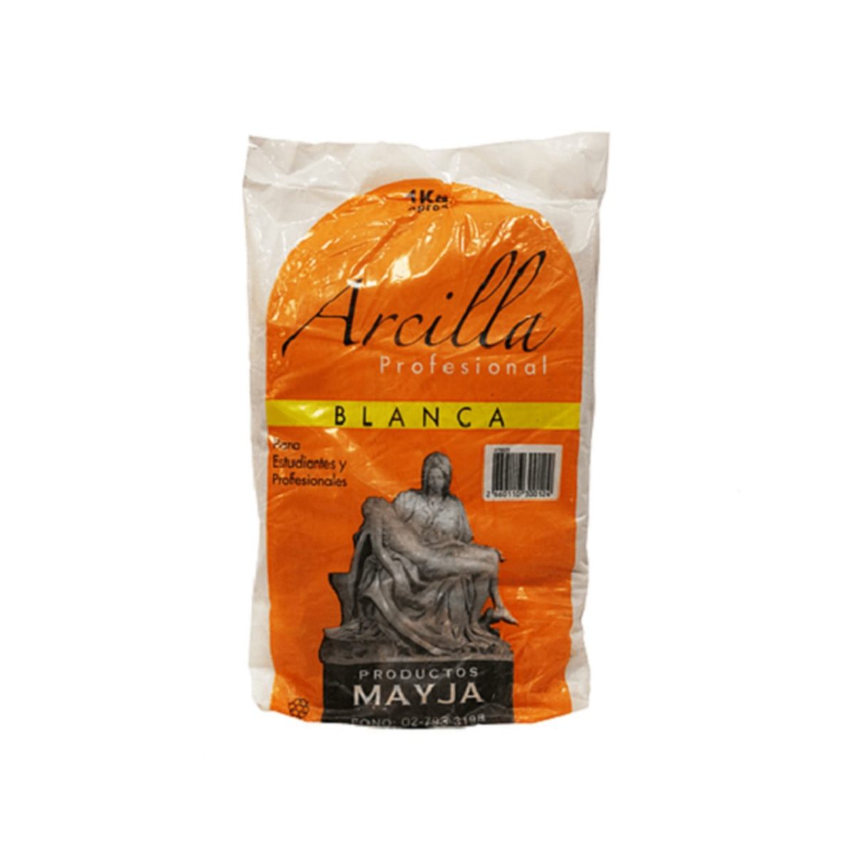 ARCILLA BLANCA 1 KG MAYJA – Arte Sano Libreria