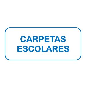 CARPETAS ESCOLARES