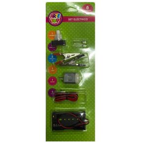 SET ESCOLAR CIRCUITO ELECTRICO 8 PZS ARTE-TOP