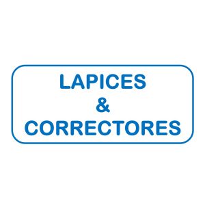 LAPICES & CORRECTORES