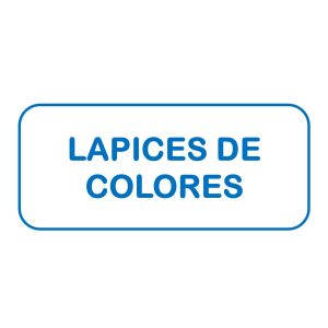 LAPICES DE COLORES