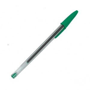 LAPIZ PASTA BIC PUNTA MEDIA 12UN VERDE