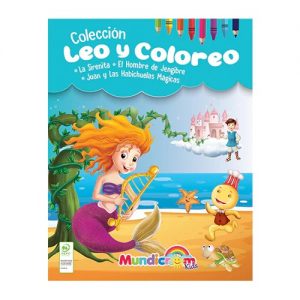 LEO Y COLOREO MUNDICROM LA SIRENITA…