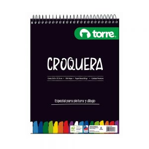 CROQUERA TORRE CARTA 100 HOJAS