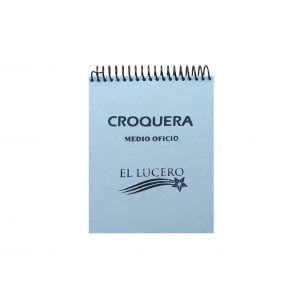 CROQUERA LUCERO 80 HOJAS 1/2 OFICIO