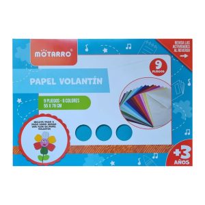 BOLSON PAPEL VOLANTIN 9 PLG MOTARRO