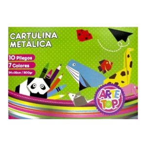 BOLSON CARTULINA METALICA 10 PLG ARTETOP