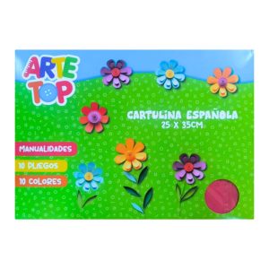 BOLSON CARTULINA ESPAÑOLA 10 PLG ARTE TOP