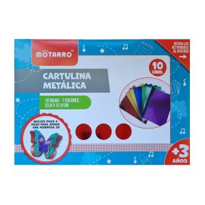 BOLSON CARTULINA METALICA 10 PLG MOTARRO