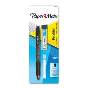 PORTAMINA PAPER MATE 0.7MM + 6 MINAS + 5 GOMAS