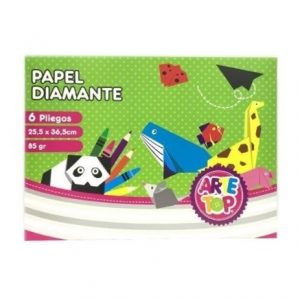 BOLSON PAPEL DIAMANTE 6 PLG ARTE TOP