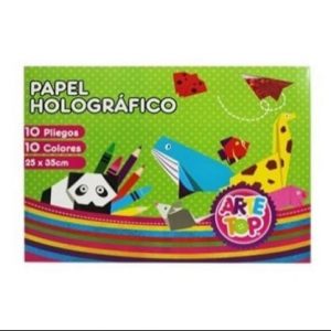 BOLSON PAPEL HOLOGRAFICO 10 PLG ARTE TOP