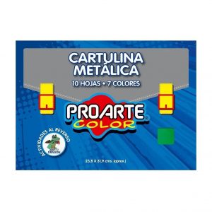 BOLSON CARTULINA METALICA 10 PLG PROARTE