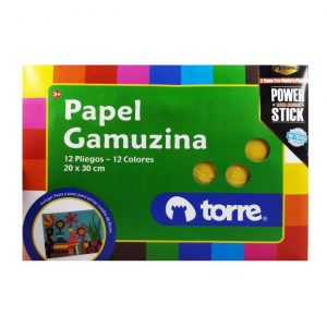 BOLSON PAPEL GAMUZINA 12 PLG TORRE