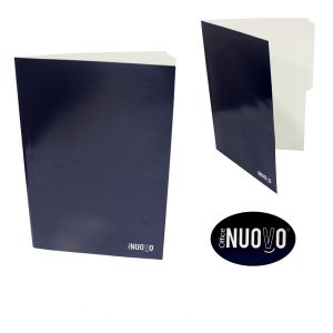 CARPETA PIGMENTADA OFICIO NUOVO 10UN AZUL