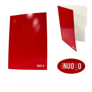 CARPETA PIGMENTADA OFICIO NUOVO 10UN ROJO