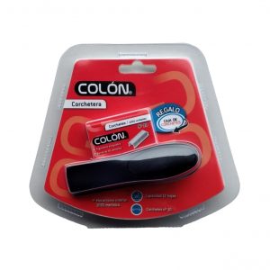 CORCHETERA PLASTICA COLON MINI + 1.000 CORCHETES