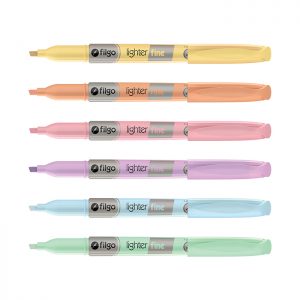 DESTACADOR FILGO LIGHTER FINE 6 COL PASTEL