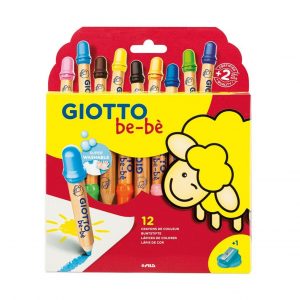 LAPICES GIOTTO BEBE 12 COLORES