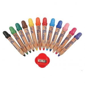 LAPICES GIOTTO BEBE 12 COLORES