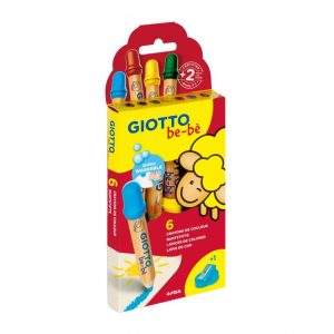 LAPICES GIOTTO BEBE 6 COLORES