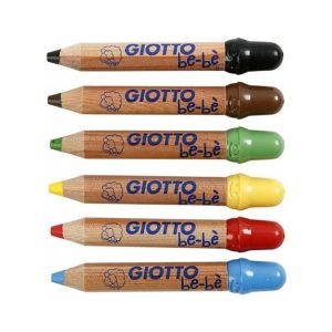 LAPICES GIOTTO BEBE 6 COLORES