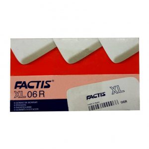 GOMA DE BORRAR FACTIS XL 06R 1 UN