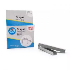 GRAPA PARA CORCHETERA PISTOLA 530/8 CAJA 1000 UN JM