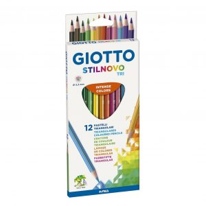 LAPICES 12 COLORES STILNOVO GIOTTO TRIANGULAR