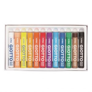 LAPICES PASTEL OLEO 12 COLORES GIOTTO