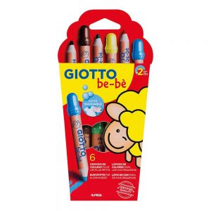 LAPICES GIOTTO BEBE 6 COLORES