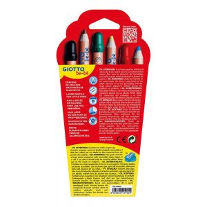 LAPICES GIOTTO BEBE 6 COLORES