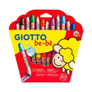 LAPICES GIOTTO BEBE 12 COLORES