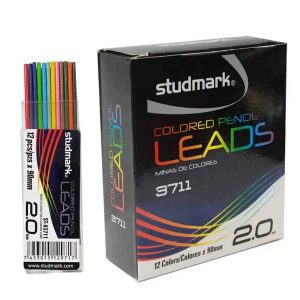 MINAS STUDMARK 2.0MM TUBO 12 COLORES