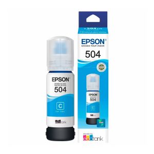 TINTA EPSON T-504 CYAN 70ML