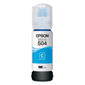 TINTA EPSON T-504 CYAN 70ML