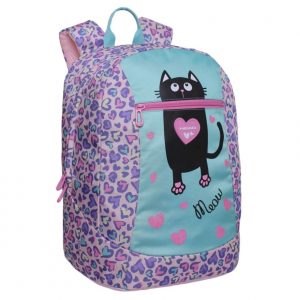 MOCHILA HEAD WINGLE CAT CORAZON ROSADO