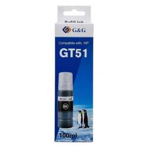 TINTA COMPATIBLE G&G GT51 BLACK